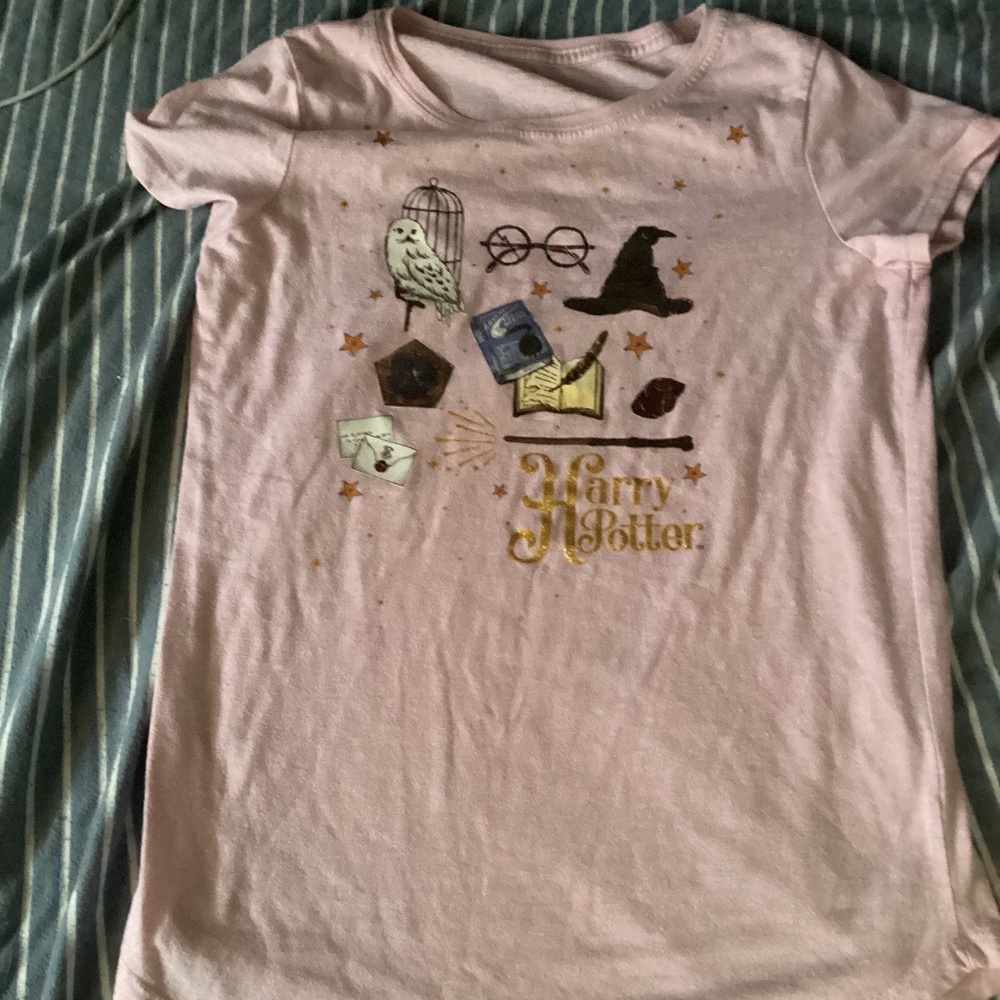 Pink Harry Potter shirt for girls